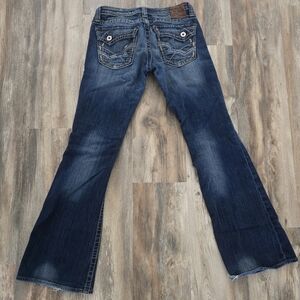Big Star Dark Blue Flare Jeans